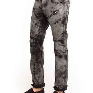 PRPS GOODS CO. BARRACUDA Zippered 7 Pockets Moto Pants Mens 36 x 28.5 Orig.$325+